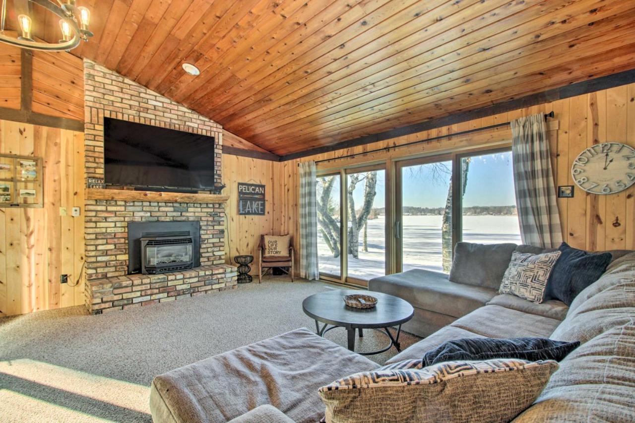 Pelican Lake Getaway On Stunning Peninsula! Pequot Lakes ภายนอก รูปภาพ