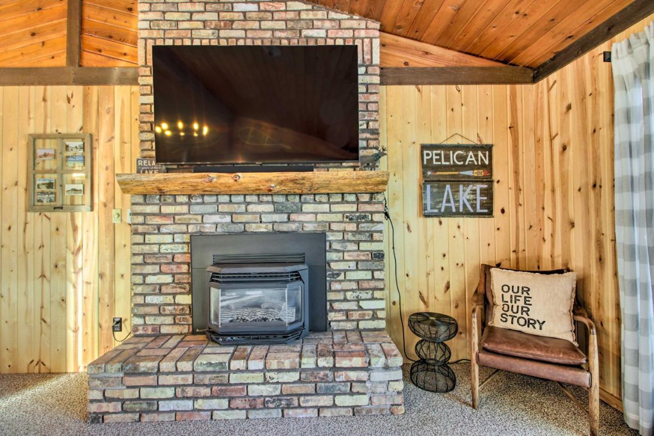 Pelican Lake Getaway On Stunning Peninsula! Pequot Lakes ภายนอก รูปภาพ